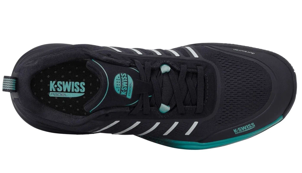 Мужские кроссовки для Padel K-Swiss Ultra Court Padel - carbon/blanc de blanc/baltic