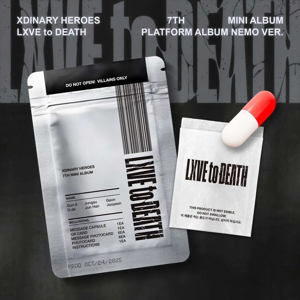 Альбом Xdinary Heroes - LXVE to DEATH (Platform Ver.)