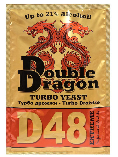 Дрожжи Double Dragon D48 132гр.