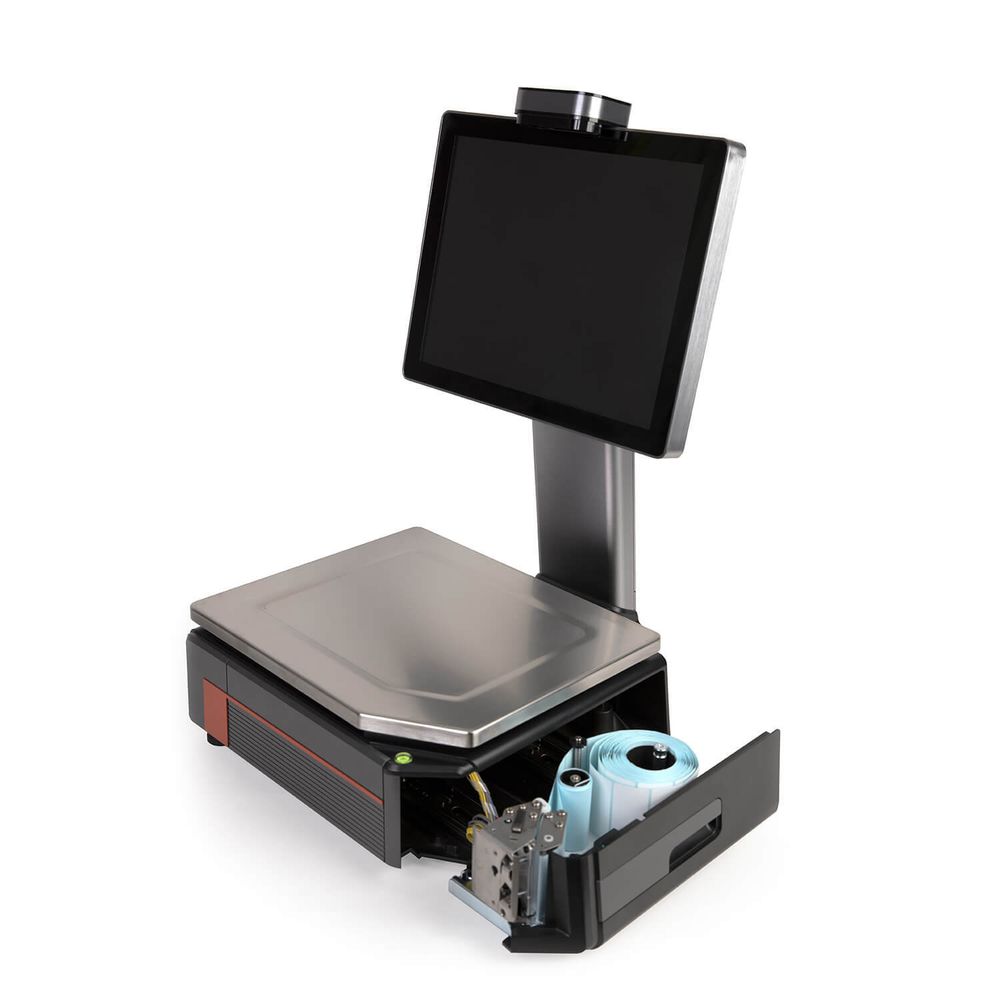 Весы с печатью этикеток M-ER 727 PM-15.2 (VISION-AI, 15", USB, Ethernet, Wi-Fi)