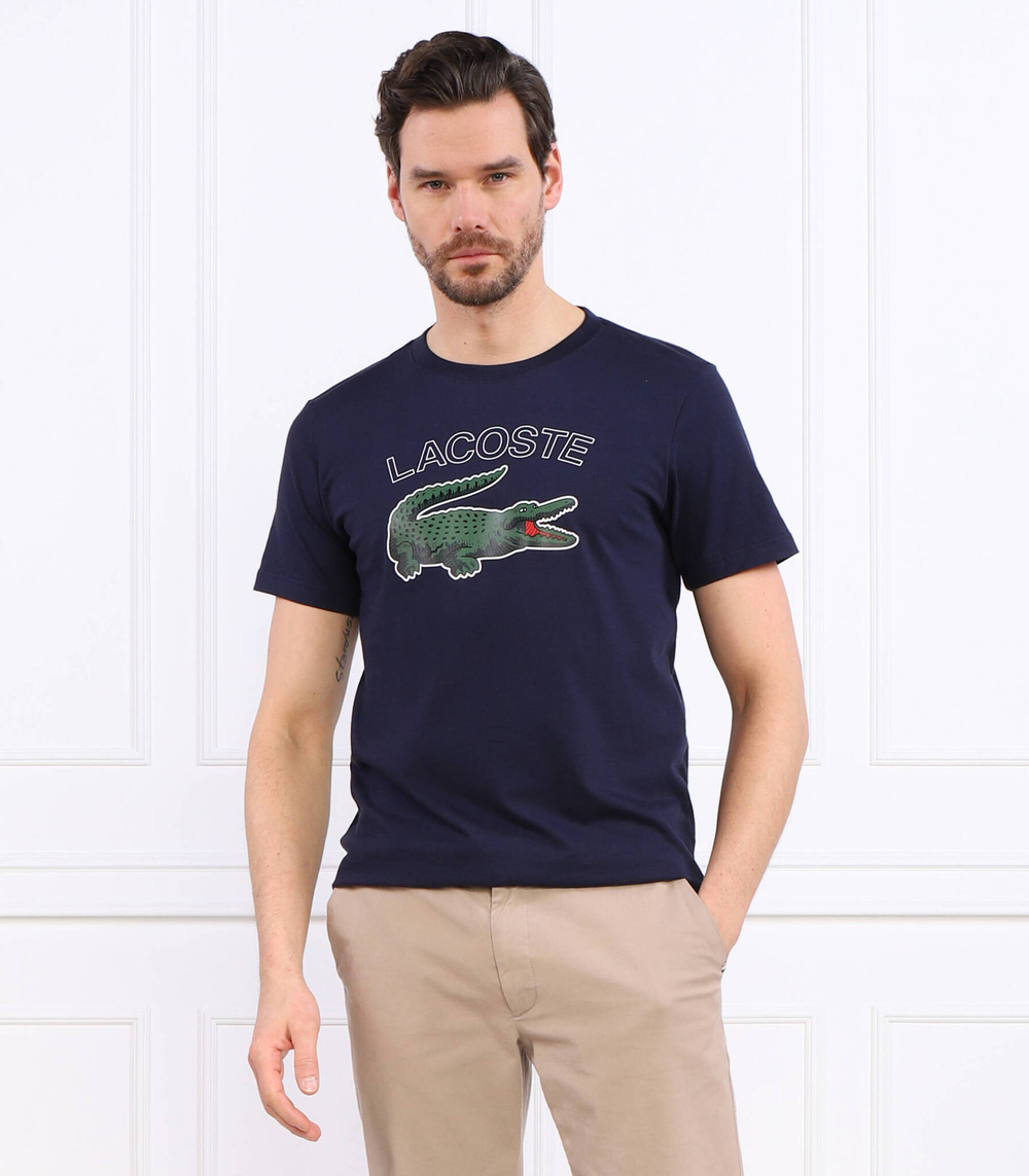 футболка Lacoste - темно-синий(TH9299)