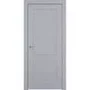 Межкомнатная дверь эмаль Ofram Классика 2 RAL 7047 глухая