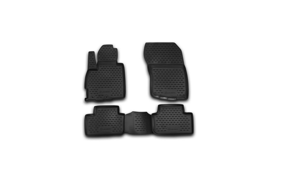Коврики в салон подходят для MITSUBISHI ASX (I, Ip, Ip2, Ip3), 2010-2020, 2020->, 4 шт. (полиуретан)
