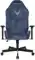 Кресло игровое Knight N1 Fabric синий Light-27 с подголов. крестов. металл