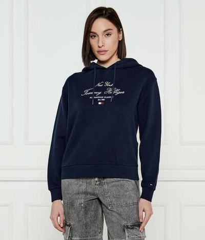 Худые Modern Script Graphic Tommy Hilfiger - темно-синий(WW0WW43842)