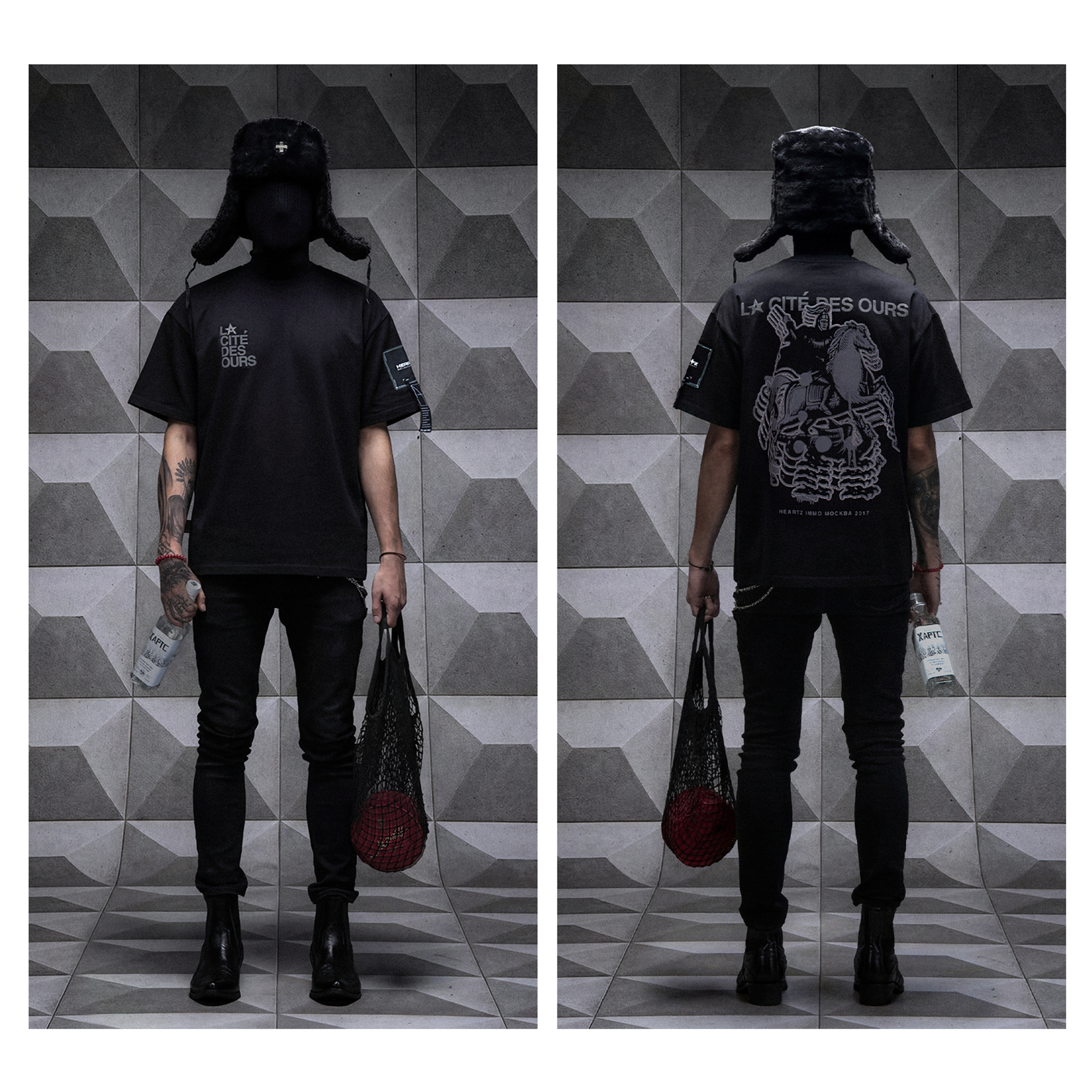 «Lacité» Vintage T-Shirt