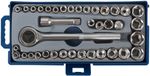 Набор торцевых головок 39 шт. 3/8" (метрические и дюймовые), 65023