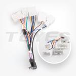 Магнитола для Toyota Land Cruiser 100, Lexus LX470 1998-2002 (кондиционер или климат внизу, рамка дерево) - FarCar монитор 12.3" 2K QLED на Android 14, Быстрая, CarPlay, 4G SIM-слот