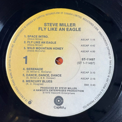 Винтажная виниловая пластинка LP Steve Miller Band Fly Like An Eagle (Canada 1976)