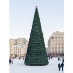 Уличная ёлка Уральская 5 м, каркасная, ПВХ, Green Trees