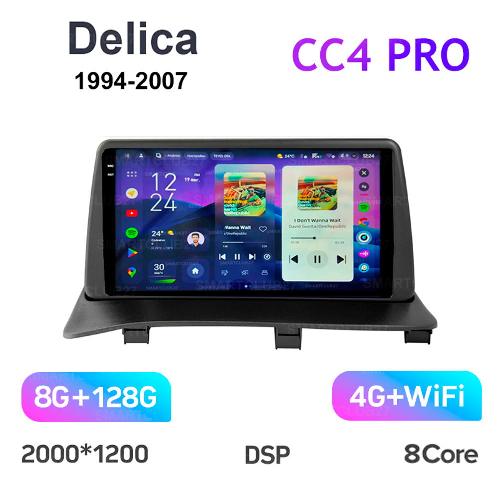 Teyes CC4 Pro 9" для Mitsubishi Delica 1994-2007
