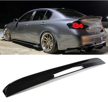 Козырёк заднего стекла Infiniti G25 / G35 / G37 2007-2015 чёрный глянец