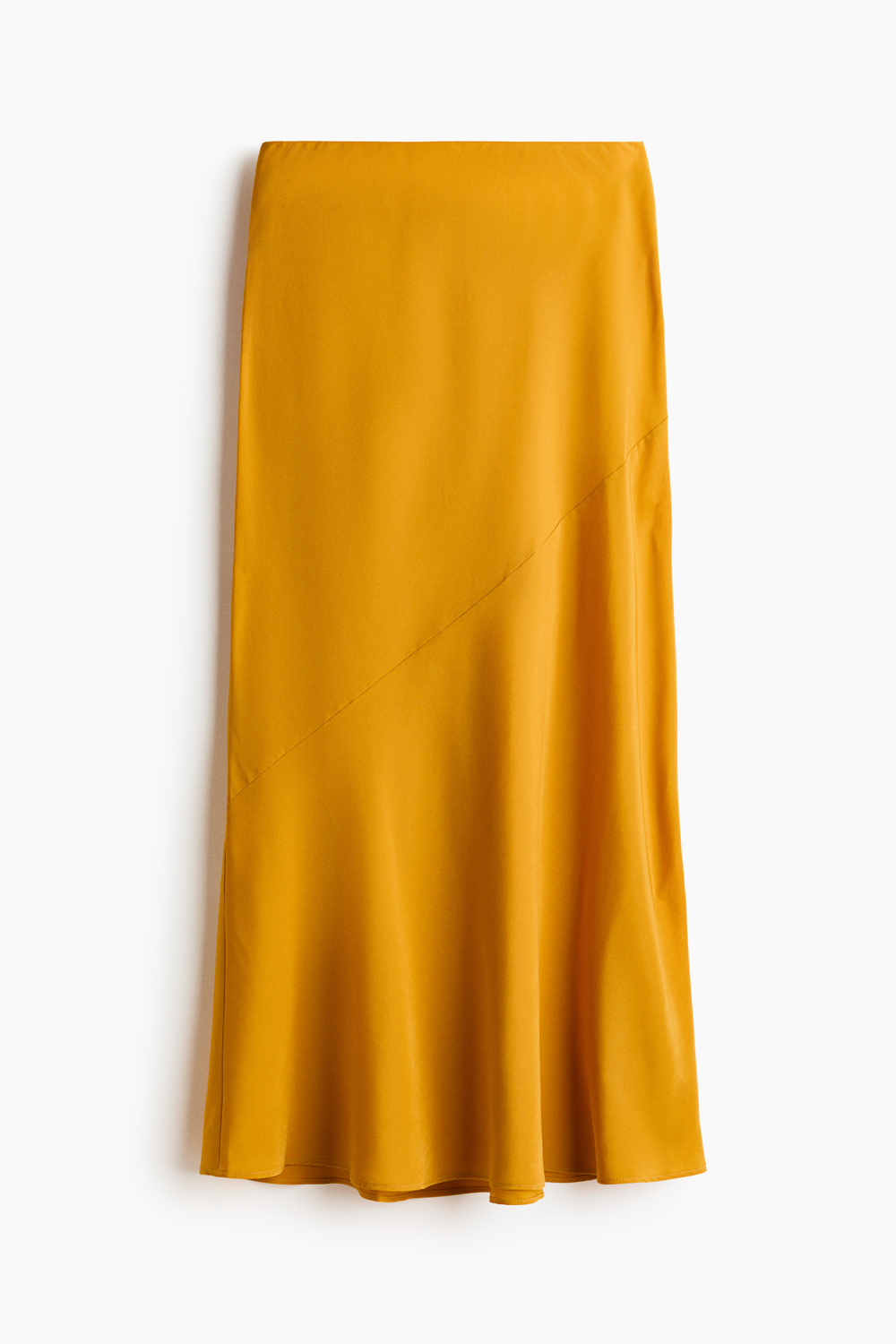 Атласная юбка-комбинация - H&M