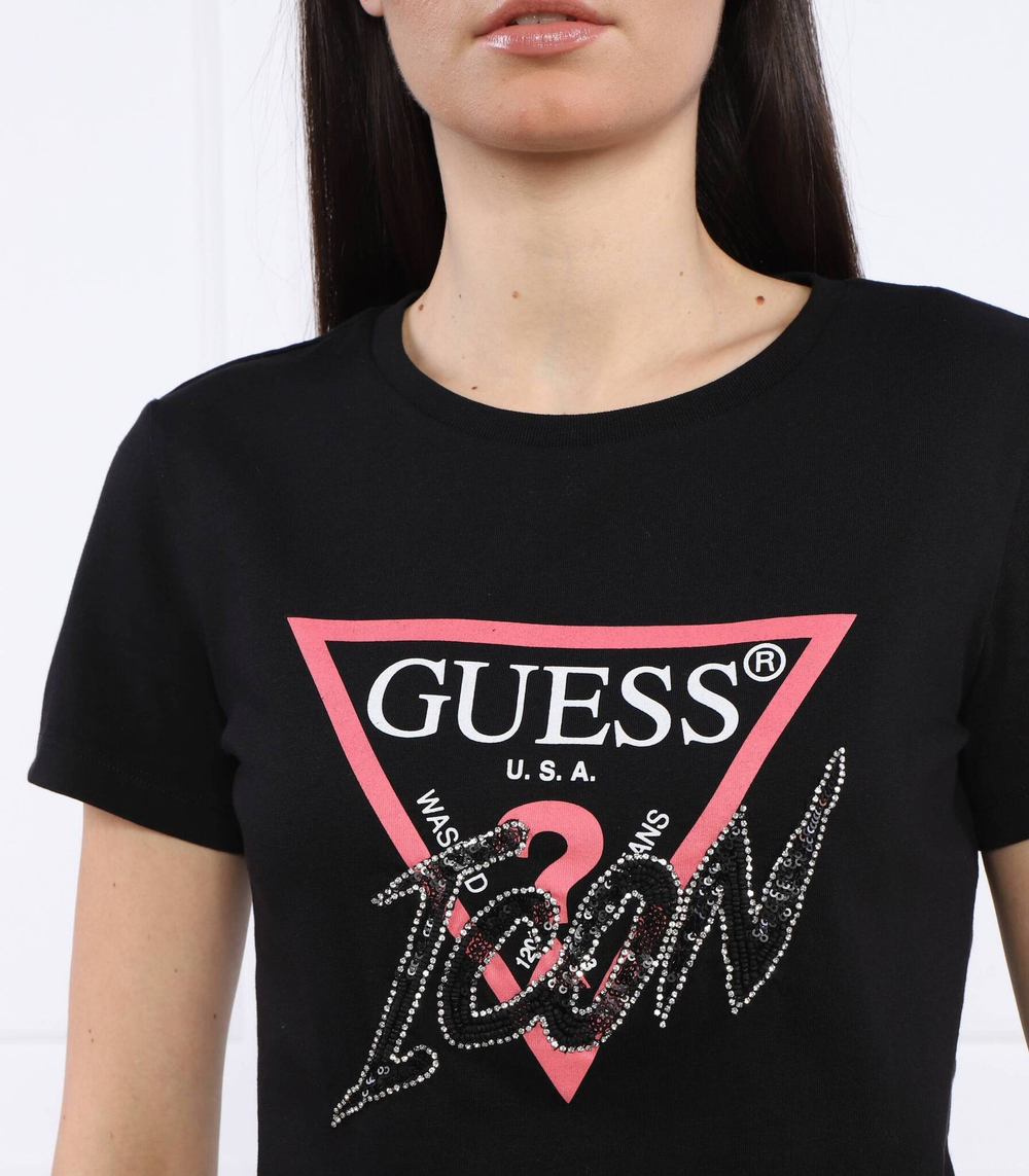 футболка GUESS - черный(W3GI46 I3Z14)