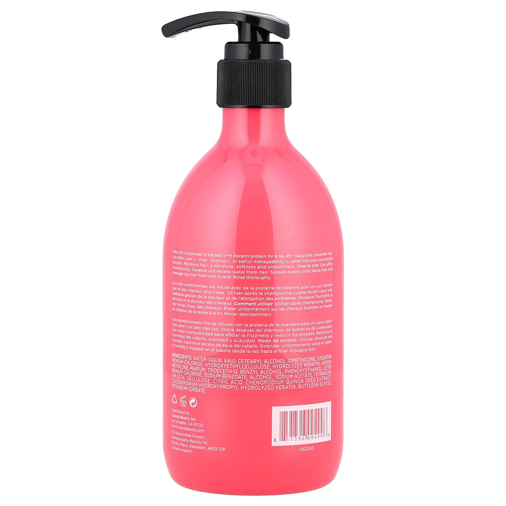 Luseta Beauty, Keratin, кондиционер, 500 мл (16,9 жидк. унции)