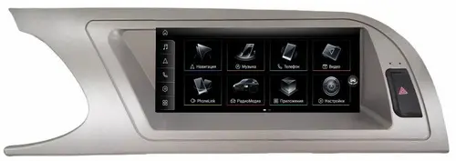 Магнитола для Audi A4 B8 2007-2015 без джойстика MMI - FarCar AU3007 монитор 8.8" на Android 14, Быстрая, CarPlay, 4G SIM-слот