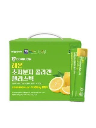 Желе-стик с морским коллагеном и лимоном MIPPEUM Lemon Collagen Jelly Stick 20 гр