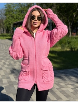 Кардиган куртка анорак вязаный