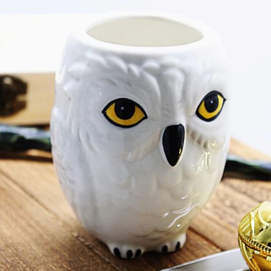 3D Кружка Hedwig "Сова Букля" из Гарри Поттера, 400 мл (уценка)