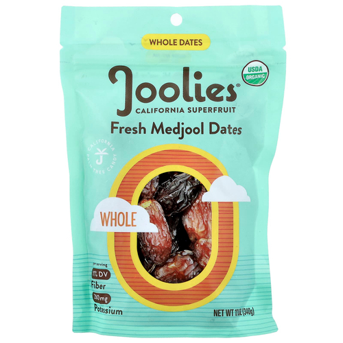 Joolies, Свежие финики Medjool, цельные, 340 г (12 унций)