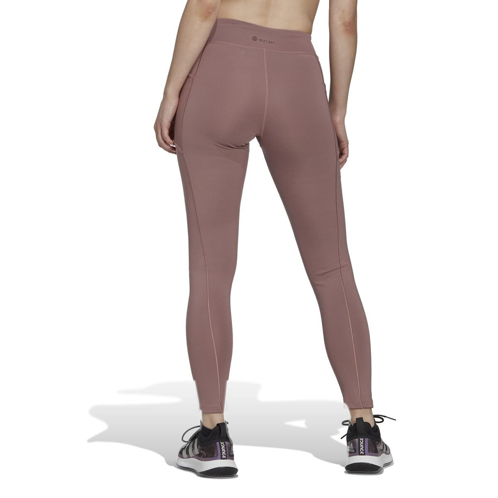 Leginsy Adidas Aeroready Match Tight - Коричневый