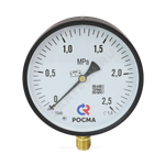 Манометр ТМ-610Р.00 радиальный Дк150мм 0-2,5 МПа кл.1,5 G1/2" Росма 00000006978