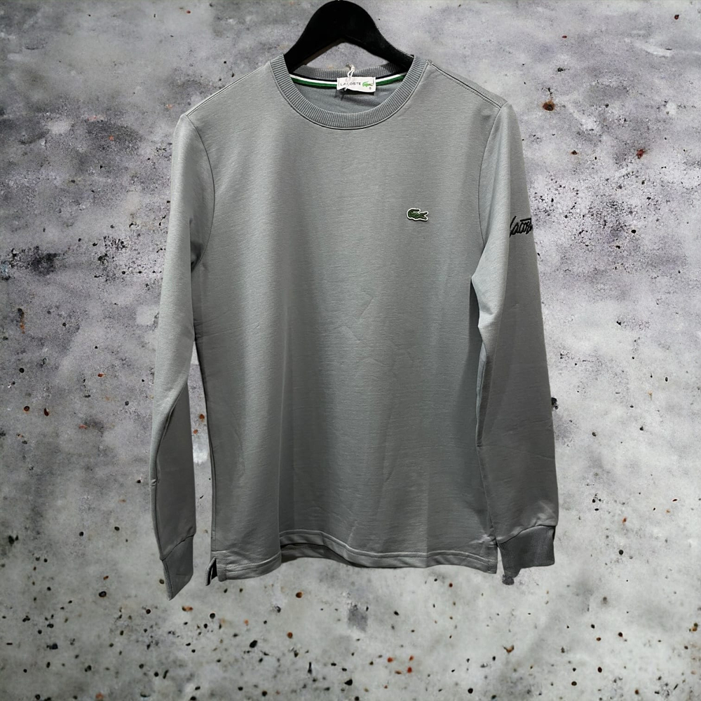 Свитшот Lacoste #1 • Серый