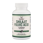 Double Wood Supplements - Shilajit Resin - 120 x 500 mg capsules