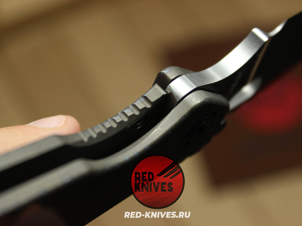 Нож Strider SMF Perfomace Tanto Flamed - рукоять титан RK/Н5