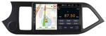 Магнитола для KIA Picanto 2011-2016 - Parafar PF411LUX1RN2K на Android 13, Быстрая, QLED+2K, CarPlay, 4G SIM-слот