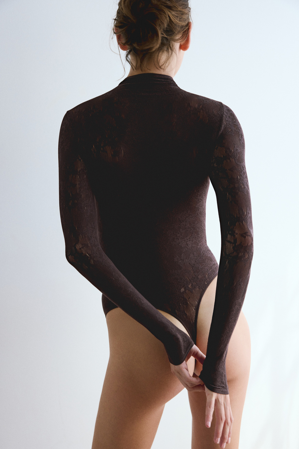Кружевное боди-стринги Seamless - H&M
