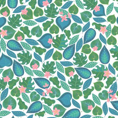 Тропические листья. TROPICANA. (Дизайнер Irina Skaska)