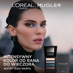 L’Oreal Paris x Mugler - Палетка теней для век: палетка теней для век оттенок Midnight, 8 g
