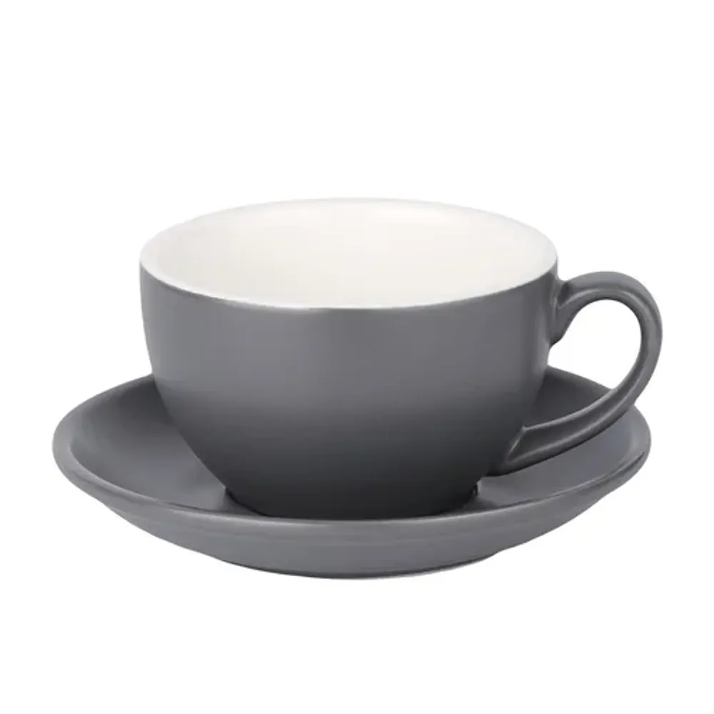 Чайная пара 320 мл серая матовая d 10,7 см h6,4 см Barista (Бариста) P.L. Proff Cuisine [6]