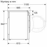 Сушильная машина Bosch WTH85077PL