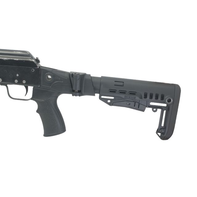 Складной приклад на Сайгу 20, DLG Tactical налево