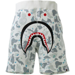 A Bathing Ape Space Camo Shark Sweat Шорты белый