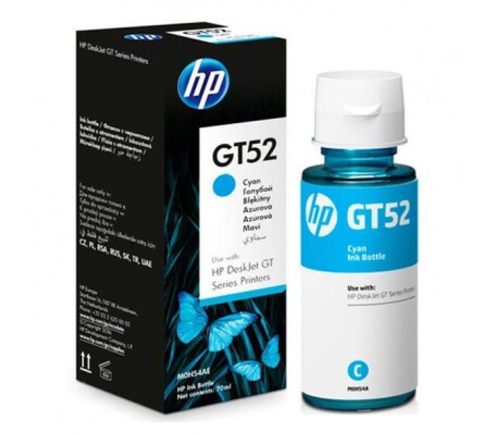 Ёмкость с чернилами HP GT52 голубая 70 мл (8000 стр) Ёмкость с чернилами HP GT52 голубая 70 мл (8000 стр)