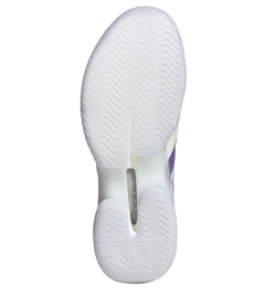 Мужские кроссовки теннисные Adidas Barricade 14 M - off white/active purple/cloud white