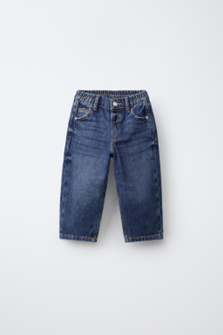 ZARA ДЖИНСЫ BAGGY, ИНДИГО