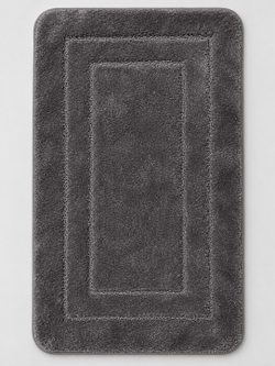Коврик для ванной комнаты Zalel Exclusion 60x100 dark серый