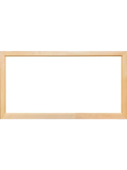 Деревянная рама 40x85 для картин на подрамнике сеч. 40x18