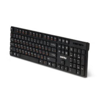 Клавиатура проводная мультимедийная Smartbuy ONE 238 USB (белая, черная)