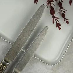 Нож десертный 20,7 см матовый с золотом Lord Vintage Style P.L. Proff Cuisine [12]