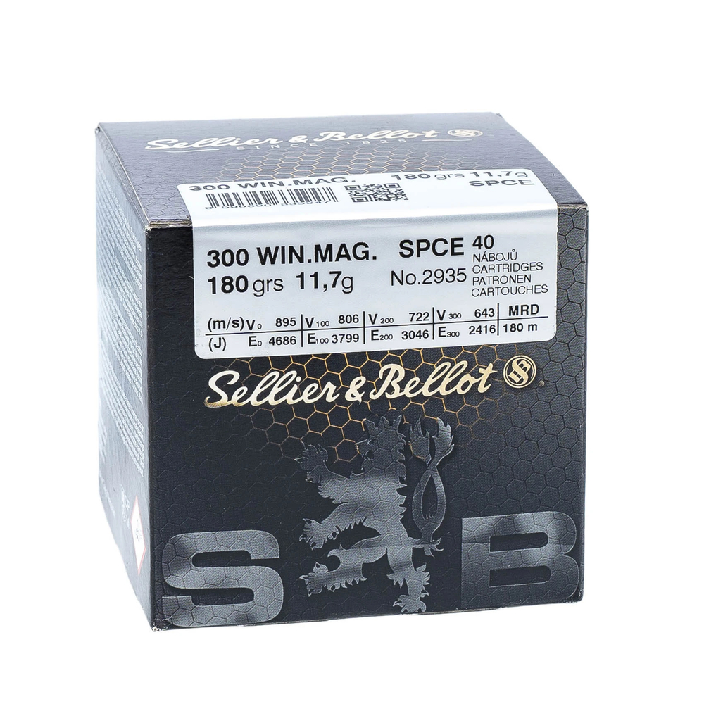 Патрон .300WM S&B 11,7г SPCE (BULK PACKING BOX)