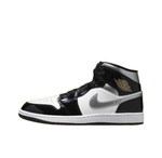 Кроссовки Air Jordan 1 Mid Patent SE Black Silver
