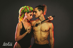 Черный кляп-шарик 4,5см Lola Games Party Hard Love Spell 1144-01lola