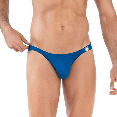 Синие трусы-слипы с узким бочком Beatnik Brief Bikini (Размер: XL) (Цвет: синий)
