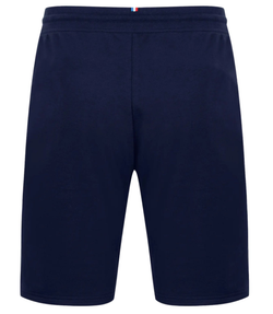 Мужские теннисные шорты Le Coq Sportif Saison 1 Short Regular No.1 M - bleu nuit/new optical white