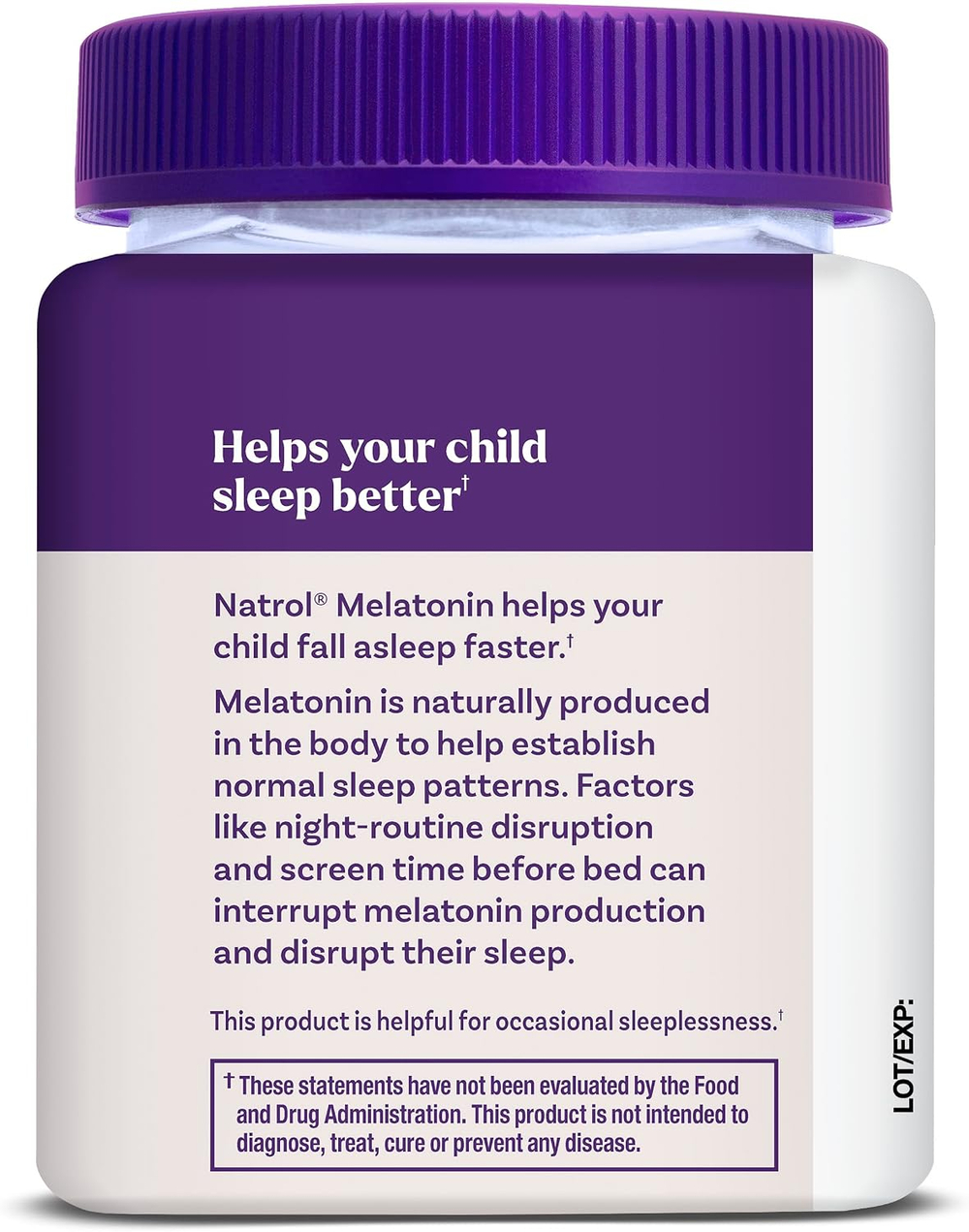 Жевательные мармеладки Natrol Melatonin,  для детей, 1мг, 60 шт